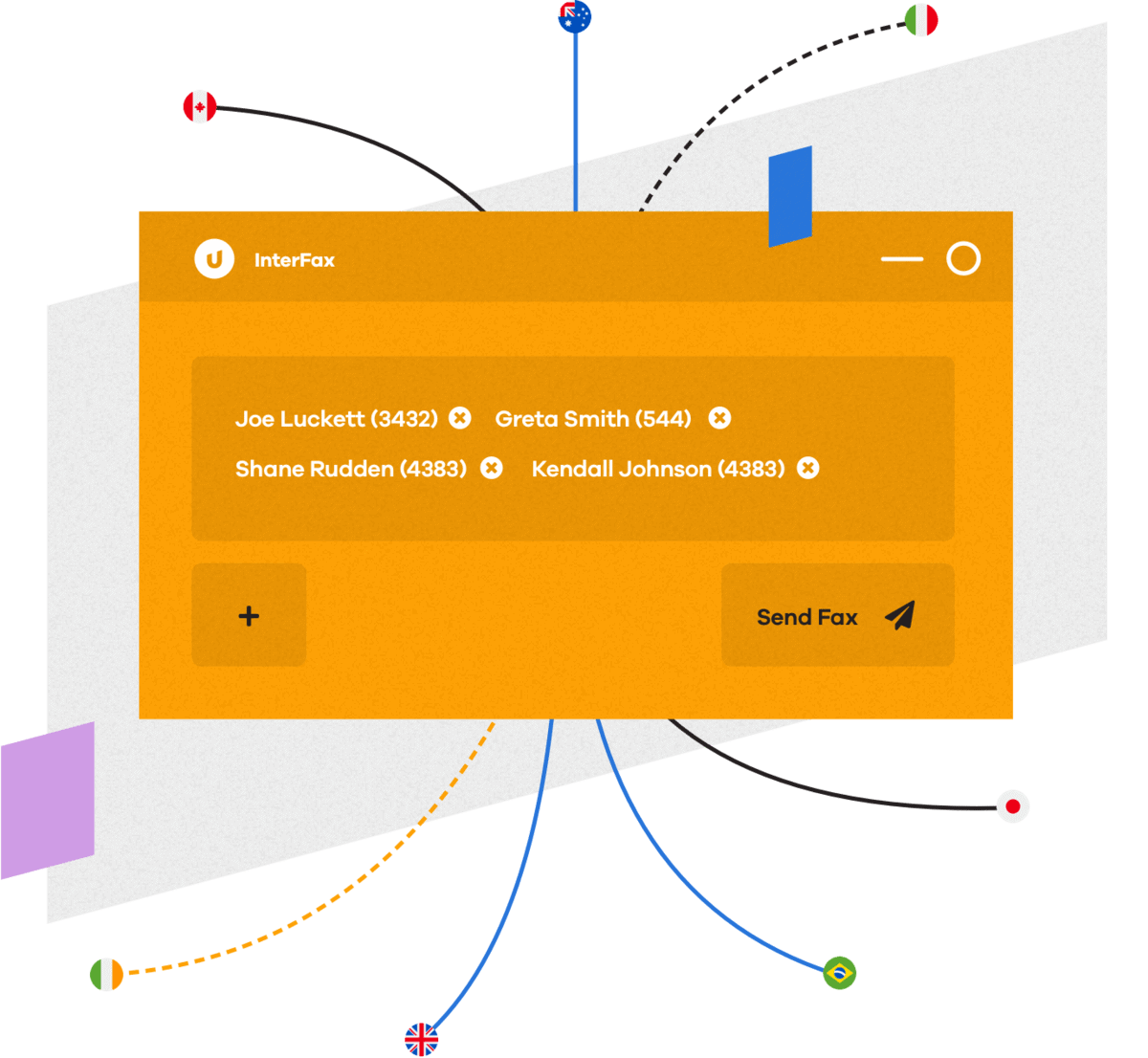 InterFax Software Diagram